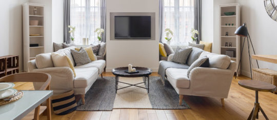 Fauteuils au style scandinave